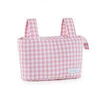 Mi bollito Sac de rangement pour poussette pour maman, multifonction, grande capacité pour le rangement., rose