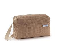 Mi Bollito Sac de rangement pratique, élégant et multifonctionnel de grande capacité. Produit fabriqué en Espagne (marron pastel)