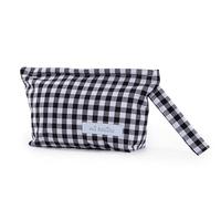 Mi Bollito - Trousse de toilette pour bébé Vichi en coton, petit sac organisateur pour accessoires de toilette et hygiène de bébé, pratique et pratique à transporter., Noir , Vichi