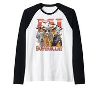 MI Bombaclat Bootleg Humour Chèvre Offensive Humour Adulte Manche Raglan