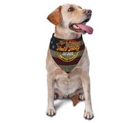 Mi-Cagoulé, Mi-Saint. Ça Veut Dire : Priez avec Moi, Ne Jouez Pas avec Moi. Bandana Chien Mode Écharpe pour Chien Lavable Écharpe Triangulaire pour Fournitures De Fête Petit Moyen Grand