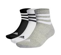 Mi-chaussettes enfant adidas 3-Stripes Sportswear (x3) Gris 31/33