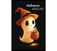 Mi Cuaderno de Halloween: Diario Creativo para Dibujar y Colorear con Personajes Amigables - Especial para Niños: Un cuaderno temático de Halloween ... espacios para crear y dibujos para colorear.