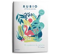 Mi cuaderno de verano RUBIO. 3-4 años