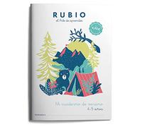 Mi cuaderno de verano RUBIO. 4-5 años