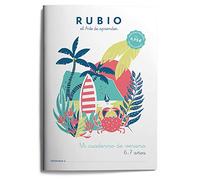 Mi cuaderno de verano RUBIO. 6-7 años