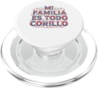 Mi Familia ES Todo Corillo Latino Fun Family Party Assorti PopSockets PopGrip pour MagSafe