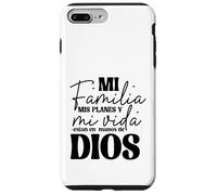 Mi Familia, mis Planes y mi Vida están en Las Manos de Dios. Coque pour iPhone 7 Plus/8 Plus