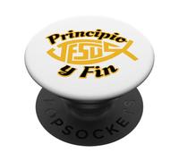 Mi fe está cimentada en Dios PopSockets PopGrip Adhésif