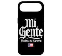 Mi Gente Boricua de Corazón Drapeau de Porto Rico Imprimé Blanc Coque pour iPhone Air