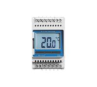 Mi-Heat ETN4-1999 Thermostat pour Rail DIN, régulateur de température pour systèmes de Protection antigel, traçage électrique, Chauffage de Surfaces extérieures et Zones extérieures