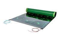 Mi-Heat Film chauffant haut de gamme 4 m 130 W/m² | 80 cm de large | Chauffage par électricité | Montage flottant sous près de toutes les revêtements supérieurs