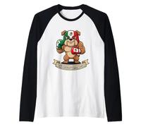 Mi Héroe USA Guantes No Capa Boxeur Mexicain Manche Raglan