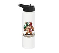 Mi Héroe Usa Guantes No Capa Boxeur Mexicain Stainless Steel Insulated Water Bottle