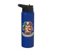 Mi Héroe Usa Guantes No Capa Boxeur Mexicain Stainless Steel Insulated Water Bottle