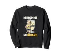 Mi Homme Mi Ricard - Ricard Pastis Apéro Mi Homme Mi Ricard Sweatshirt