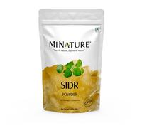 Mi Nature Fresh Sidr Leaves Powder 100 g | Herbe naturelle nettoyante en profondeur et revitalisante pour le soin des cheveux | Nettoyant traditionnel à base de plantes | Source de mucilages et de