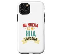 Mi nuera ES mi hija favorita dia Del Padre Camiseta Espanol Coque pour iPhone 11 Pro