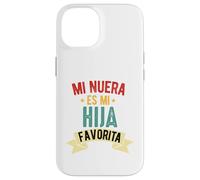 Mi nuera ES mi hija favorita dia Del Padre Camiseta Espanol Coque pour iPhone 14