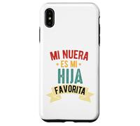 Mi nuera ES mi hija favorita dia Del Padre Camiseta Espanol Coque pour iPhone XS Max