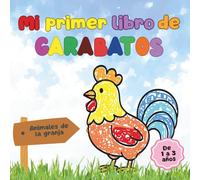 Mi primer libro de garabatos: Animales de granja. 50 dibujos para colorear para niños de 1 a 3 años
