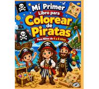 Mi Primer Libro para Colorear de Piratas