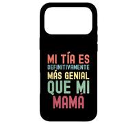 MI TÍA ES DEFINITIVAMENTE MÁS Genial Que MI MAMÁ Coque pour iPhone 17 Pro Max