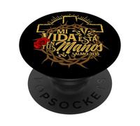 Mi Vida Está en Tus Manos PopSockets PopGrip Adhésif
