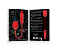 Vibromasseur double stimulation MIA Amalfi Succion + Va-et-vient, Poids 0.280 Kg, Couleur Rouge