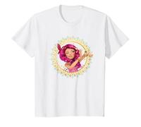 Mia and me - Magnifique Ornement T-Shirt, Enfant, Blanc, 2 Ans