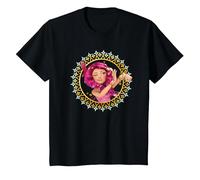 Mia and me - Magnifique Ornement T-Shirt, Enfant, Noir, 12 Ans