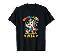 Mia École personnalisé Rentrée Scolaire Adorable Licorne T-Shirt