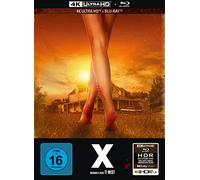 Mia Goth;Jenna Ortega;Brittany Snow - X - 2-Disc Limited Collector's Edition im Mediabook - Cover B (Deutsch/OV) (UHD-Blu-ray + Blu-ray)