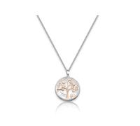 Mia Grace Jewellery Collier en cristal Austrian MGJ™ avec pendentif enchanté - Cadeau de bijoux en argent hypoallergénique pour elle - Options de style arbre de vie, pleine lune ou papillon