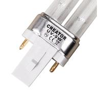 Mia.home ® lampe de rechange uVC ampoule uV lampe de rechange uV-c puissants pour appareil 5 w/uVC 7 w/9 w/11 w/18W/24W/36W/55 w, Verre, 9 Watt G23