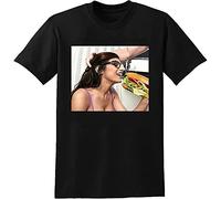 Mia Khalifa Action Movie Star Funny Men's Unisex Tee Short Sleeve T-Shirt M