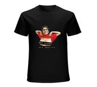 Mia Khalifa Mens Unisex T-Shirt Graphic Print Top Black Tee L