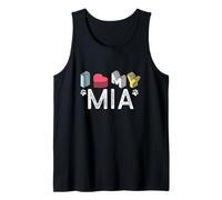 Mia - Nom de Chien personnalisé Mia Pet Lover Débardeur