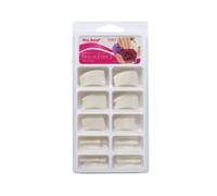 Mia Secret Royal Lot de 100 pointes pour ongles fantaisie blanc éclatant