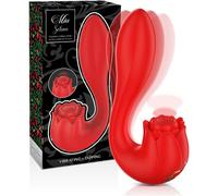 Mia Selena Stimulateur Vibrating + Tapping Rouge 1 Unité