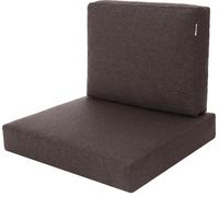 Mia Tech Set de coussins d'assise pour meubles en rotin - 2 pièces (60×55 & 55×40 cm), épaisseur 10 cm, housse amovible | PillowPrim