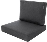 Mia Tech Set de coussins d'assise pour meubles en rotin - 2 pièces (60×55 & 55×40 cm), épaisseur 10 cm, housse amovible | PillowPrim
