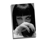 Mia Wallace Impression sur toile Pulp Fiction Impression sur toile Art mural Grand format A1 76,2 cm x 50,8 cm