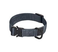 MiaCara Collier de chien Modena S/SM asphalte LxL 32x2cm