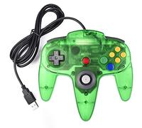 miadore Manette USB Classic N64,manette joystick Gamepad rétro N64 pour PC Windows, Mac,Raspberry Pi 3 (vert)