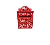 Mialbox Boîte aux lettres Motif Père Noël Rouge