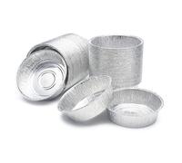 Miamex 100 moules à tarte en aluminium (600ml)