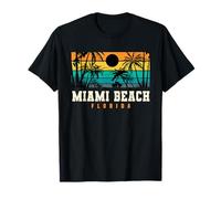 Miami Beach, Floride Keys Design, plages de Miami Beach, Floride T-Shirt