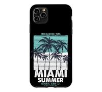 Miami Beach, I Love Miami, Cool Miami Summer Graphic Design Coque pour iPhone 11 Pro Max