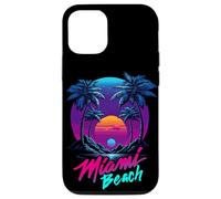 Miami Beach, I Love Miami, Cool Miami Summer Graphic Design Coque pour iPhone 12/12 Pro